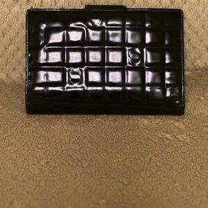 Chanel Black Patent Wallet